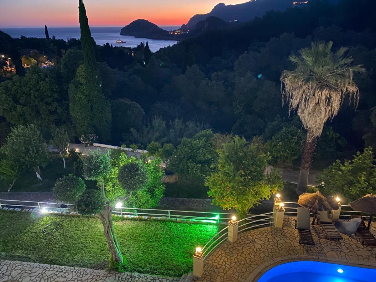 Avra Sunset Sea View Liapades Aparthotel ภายนอก รูปภาพ