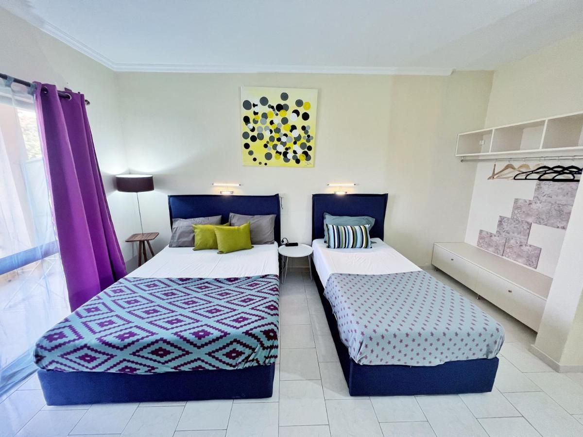 Avra Sunset Sea View Liapades Aparthotel ภายนอก รูปภาพ