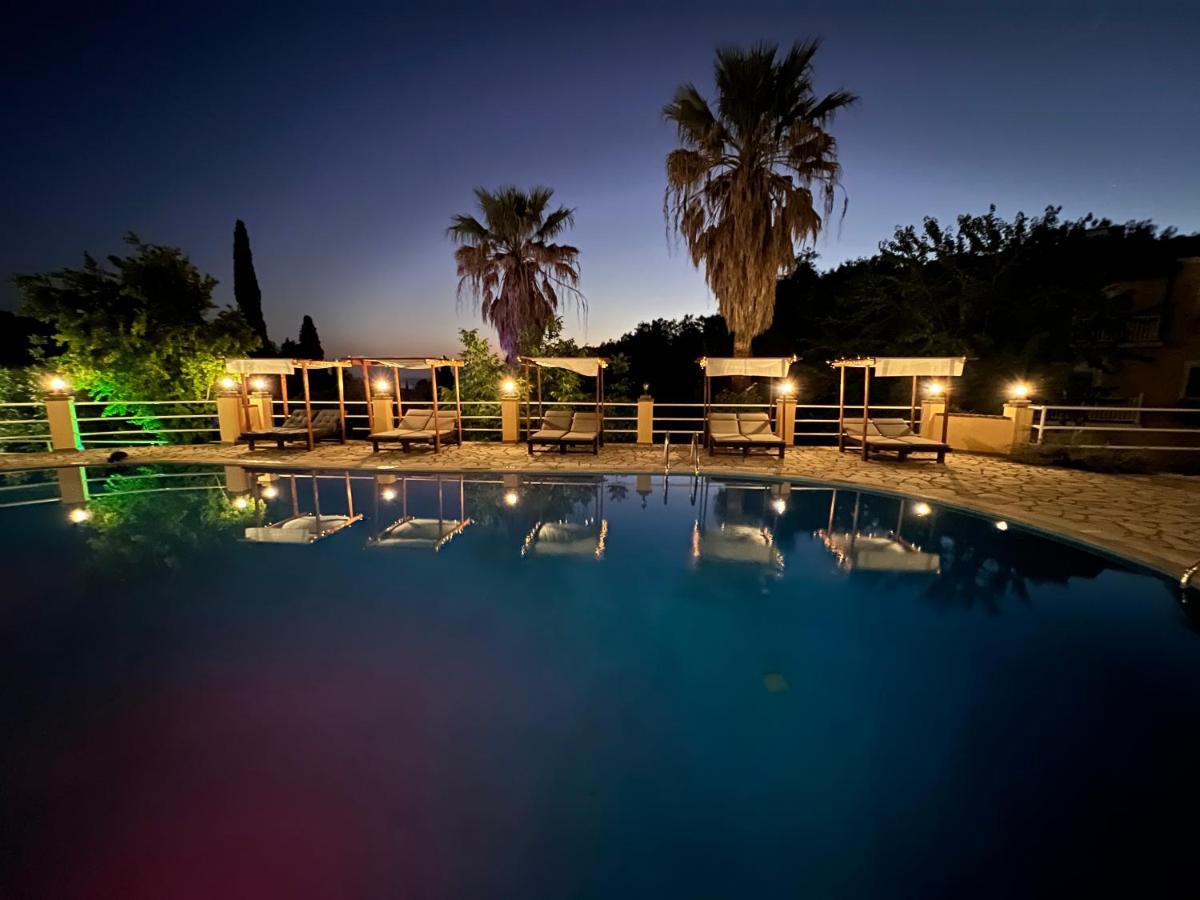 Avra Sunset Sea View Liapades Aparthotel ภายนอก รูปภาพ
