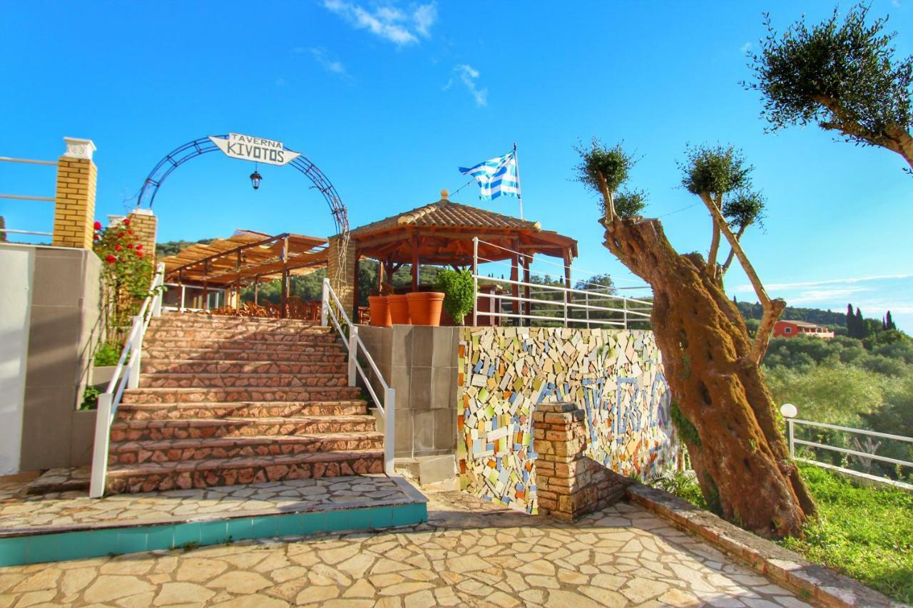 Avra Sunset Sea View Liapades Aparthotel ภายนอก รูปภาพ