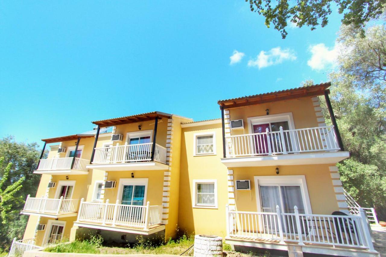 Avra Sunset Sea View Liapades Aparthotel ภายนอก รูปภาพ